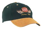 4246 Brushed Regular Cotton with Suede Peak Baseball Cap