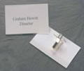 Clear Card Holder Badge (pin/clip fitting)