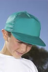 B10B Beechfield Junior 5 Panel Unlined Cotton Cap 