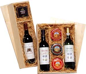 Wine and Cheese Crate