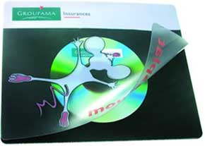 Mouse Pad - CD Holder