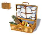 Rattan Picnic Basket