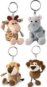 Child Animal Keyring