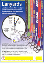 Transfer Printed Lanyards