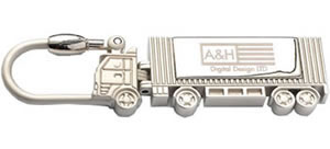 Truck Promotional Keyring