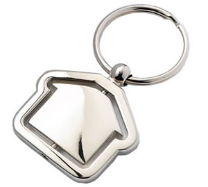 London House Metal Promotional Keyring