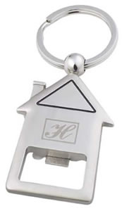 House shape Metal Keyring - 43