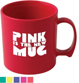 Plastic Mugs - Standard Neon