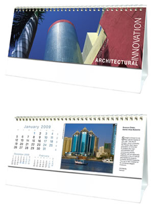 Architectural Innovations Desk Calendar