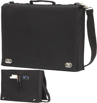 Canvas Document Bag - Black