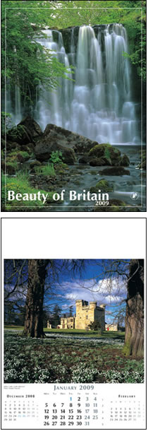 Beauty of Britain Wall Calendar