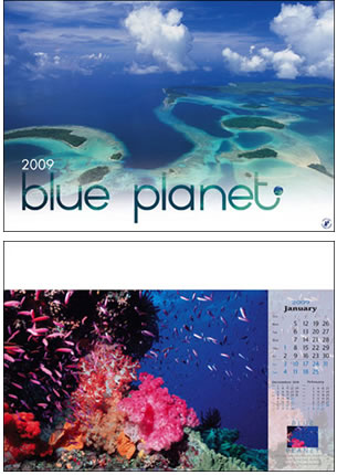 Blue Planet Wall Calendar