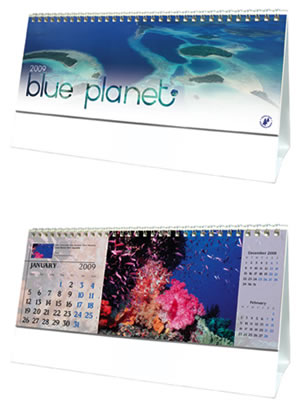 Blue Planet Desk Calendar