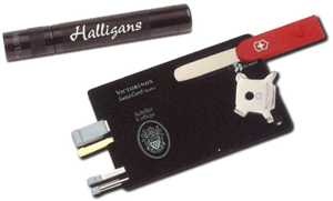 Solitaire Maglite Torch Quattro SwissCard Set