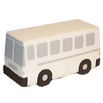 Promotional Bus Stress Toy