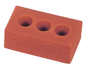 Promotional Red Brick Stress Toy