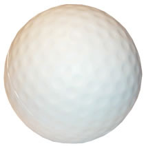 Promotional Golf Ball Stress Ball