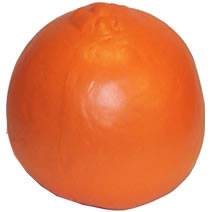 Promotional Orange Stress Toy