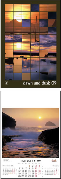 Dawn and Dusk Wall Calendars