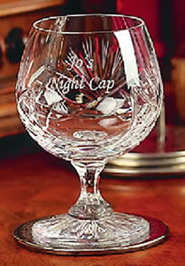 DUR BRANDY Lead Crystal Brandy Glass