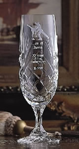 DUR FLUTE Lead Crystal Flute