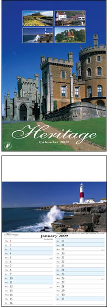 Heritage Memo Wall Calendar