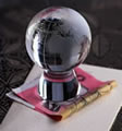 Crystal Globe Paperweight