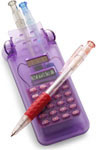 Calculator/Pen Case