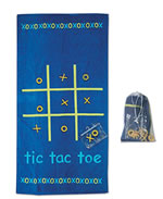 Tic Tac Toe Beach Towel