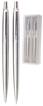 Parker Jotter Stainless Steel Pen Set