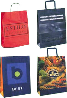 Ecco Recycled Paper Carrier Bag