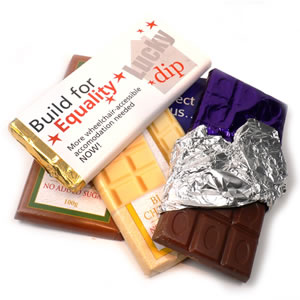 Personalised Chocolate Bars - 100g