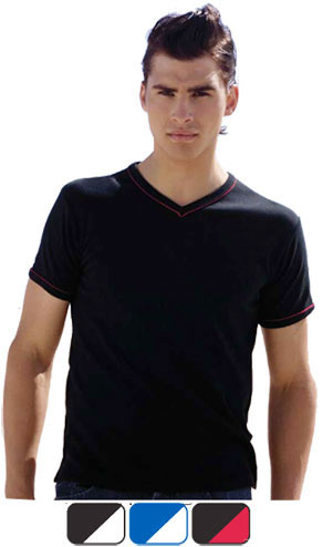 Mens V-Neck T-Shirt M4C