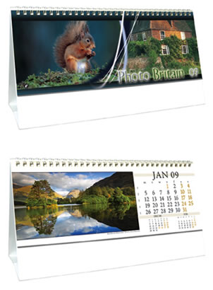 Photo Britain Desk Calendar