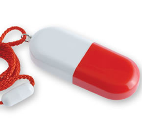 Pill Magnifier with Cord