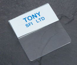 Clear Card Holder Pocket  Badge