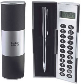 Promotional Calculator and Pen