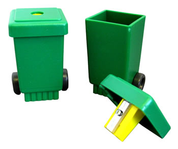 Recycled Plastic Pencil Sharpeners