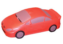 Promotional Rally Car Stress Toy