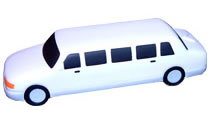 Promotional Stretch Limousine Stress Toy