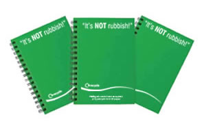 A6 Polypropylene Notepad