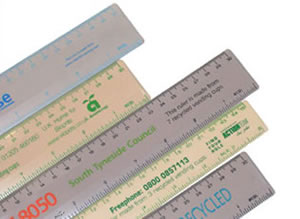 Recycled Natural Rulers