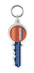 Key Shaped Promotional Keyring