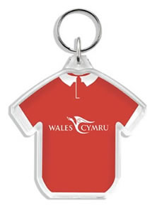 T- Shirt Shaped Promotional Keyring