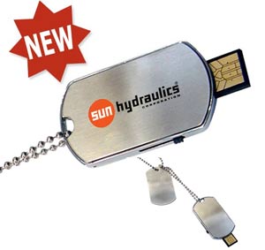 USB Flash Drive - Dog Tag