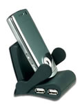 USB Hub/Mobile Phone Holder