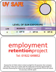 UV Safe Card 