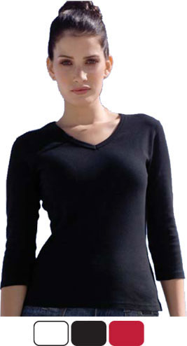 Woman V-Neck T-Shirt M14