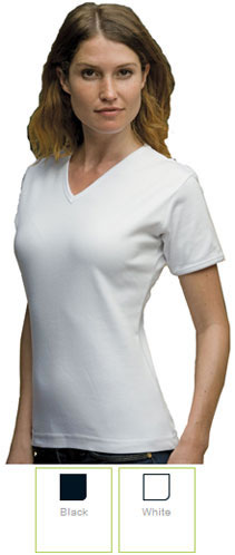 Woman V-Neck T-Shirt SK002