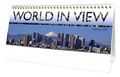 World in View Desk Calendar